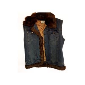 Women’s furry demi short  sleeve